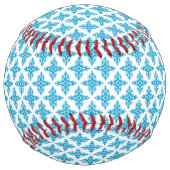 花柄 ソフトボール (正面)