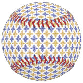 花柄 ソフトボール (裏面)