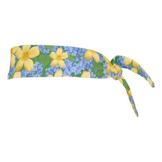 花柄 タイヘッドバンド (回転90)
