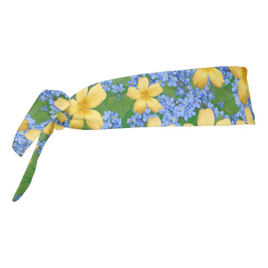 花柄 タイヘッドバンド (回転270)