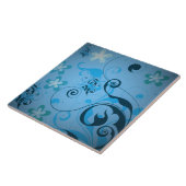 花柄 タイル (側面)