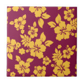 花柄 タイル (正面)