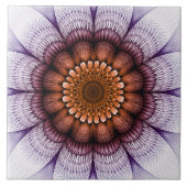 花柄 タイル (正面)