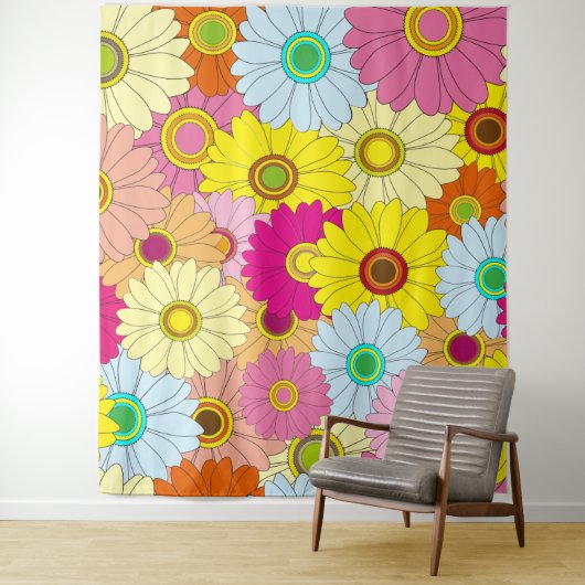 花柄 タペストリー (インサイチュ)