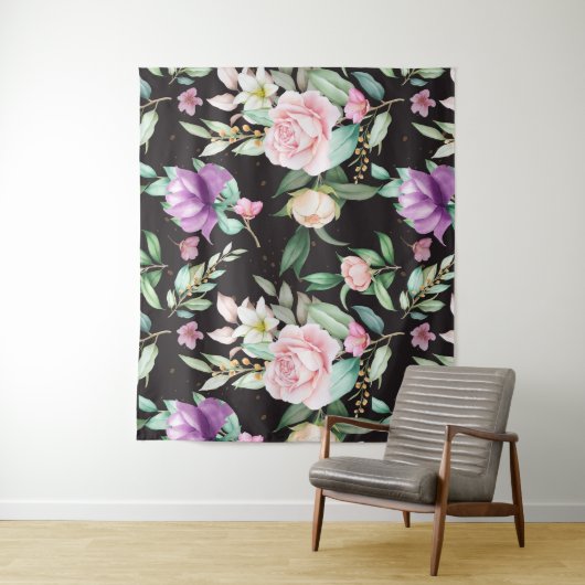 花柄 タペストリー (インサイチュ)