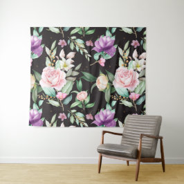 花柄 タペストリー