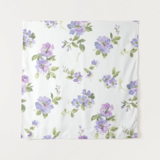 花柄 タペストリー (正面)