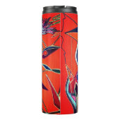 花柄 タンブラー (裏面)