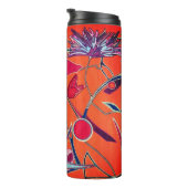 花柄 タンブラー (回転右)