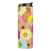 花柄 タンブラー (回転左)