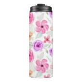 花柄 タンブラー (正面)