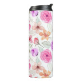 花柄 タンブラー (回転左)