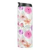 花柄 タンブラー (回転右)