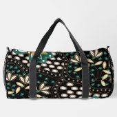 花柄 ダッフルバッグ (裏面)