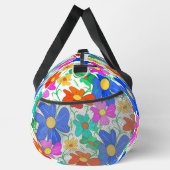 花柄 ダッフルバッグ (右)