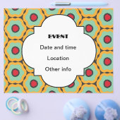 花柄 チラシ (シングル)