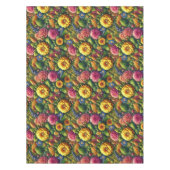 花柄 テーブルクロス (正面)