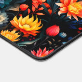 花柄 デスクマット (コーナー)