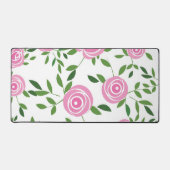 花柄 デスクマット (正面)