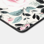 花柄 デスクマット (コーナー)