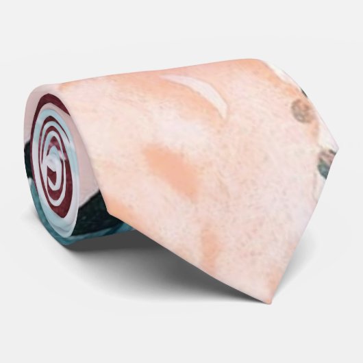 花柄 ネクタイ (ロール)