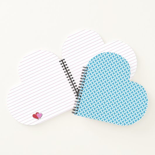 花柄 ノートブック (内部)