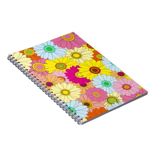 花柄 ノートブック (右側)