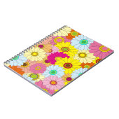 花柄 ノートブック (左側)