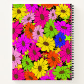 花柄 ノートブック (裏面)