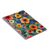 花柄 ノートブック (右側)