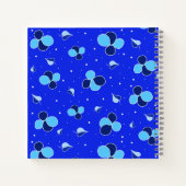 花柄 ノートブック (裏面)