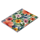 花柄 ノートブック (左側)