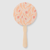 花柄 ハンドファン (正面)