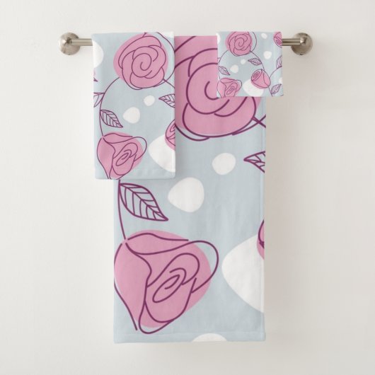 花柄 バスタオルセット (インサイチュ)