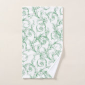 花柄 バスタオルセット (ハンドタオル)