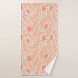 花柄 バスタオル