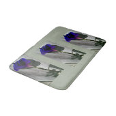 花柄 バスマット (アングル)