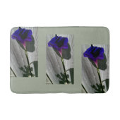 花柄 バスマット (正面)