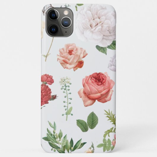 花柄、バラ Case-Mate iPhoneケース (裏面)