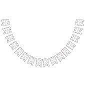 花柄 バンティングフラッグ (全)