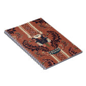 花柄、ビクトリアンスタイル。フローラブーケ ノートブック (右側)