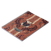 花柄、ビクトリアンスタイル。フローラブーケ ノートブック (左側)