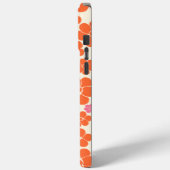 花柄 – ピンク、オレンジ、クリーム Case-Mate iPhoneケース (裏面 / 左)