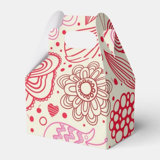 花柄 フェイバーボックス (正面サイド)