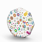 花柄 フォトブロック (右)