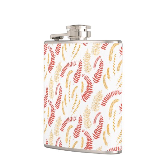 花柄 フラスク (左)