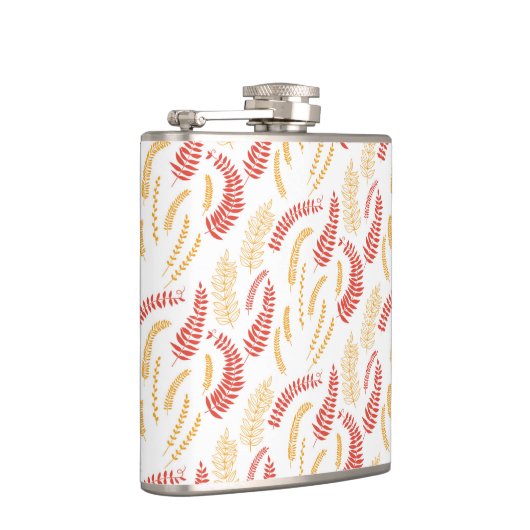 花柄 フラスク (右)