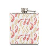 花柄 フラスク (裏面)