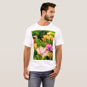 花柄 フラワー 自然 風景-92768 Tシャツ (正面フル)
