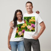 花柄 フラワー 自然 風景-92768 Tシャツ (ユニセックス)